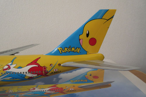 レ*イ様 全日空商事 1/200 ANA B747-400D ポケモン ジェット 1/400 B747-400 ANA ポケモンジェット インターナショナル