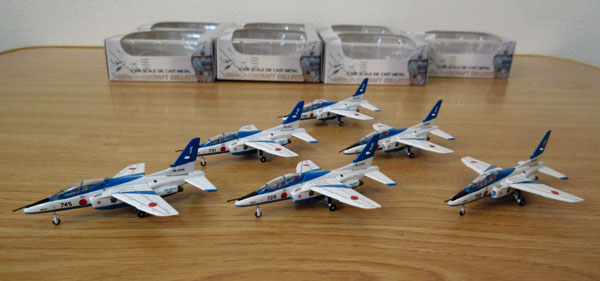 1/200 WORLD AIRCRAFT COLLECTION T-4 第4航空団 松島基地 第11飛行隊