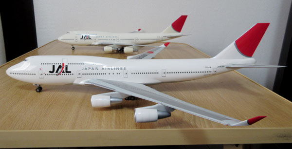 ホーガン製１／２００英國航空Ｂ７４７－４００プラスティック製スナップフィット 1/200 ホーガン・ウイングス JAL B747-400 vol.2